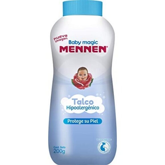 Mennen Baby Magic Powder Talco para Bebe Hypoallergenic 7.05oz Bottle - Picture 3 of 10